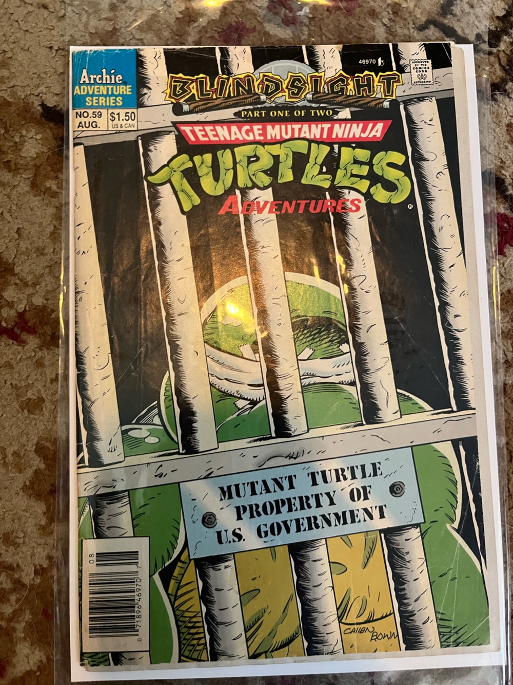 Teenage Mutant Ninja Turtles Adventures #59 - Blindsight Part 1 of 2 (Archie Com
